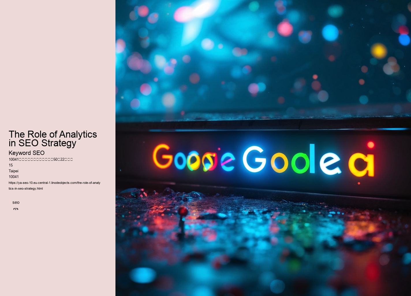 The Role of Analytics in SEO Strategy